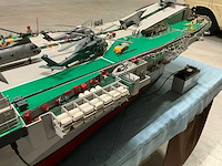 Modelbouw vliegdekschip hms hermes r12 - afbeelding 7 van  20