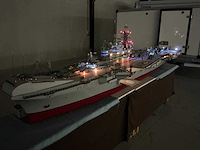 Modelbouw vliegdekschip hms hermes r12 - afbeelding 12 van  20