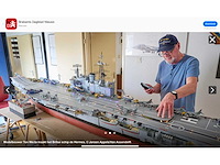Modelbouw vliegdekschip hms hermes r12 - afbeelding 10 van  20