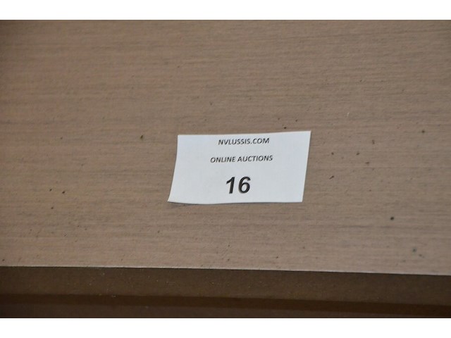 Modern bruin rechthoekige eettafel afm. 200x80 - afbeelding 5 van  7