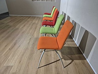 Moderne - design - eetkamerstoelen - office chair (6x) - afbeelding 5 van  8