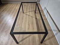 Moderne - design - glazen - eettafel - afbeelding 5 van  5