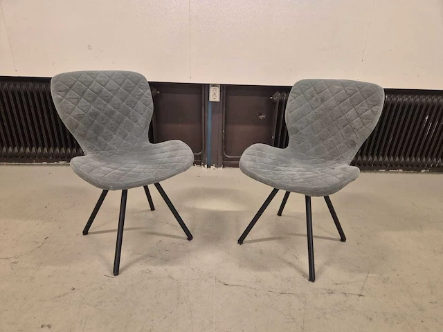 Moderne - eetkamer - stoelen - dining chair (2x) - afbeelding 1 van  8