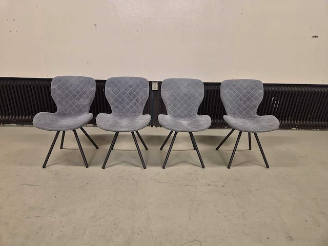 Moderne - eetkamer - stoelen - dining chair (4x) - afbeelding 1 van  8