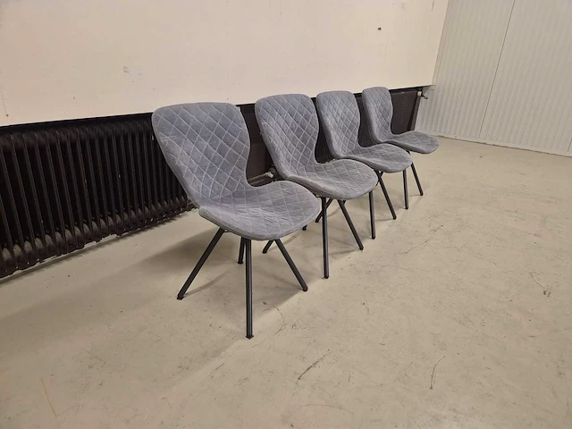 Moderne - eetkamer - stoelen - dining chair (4x) - afbeelding 3 van  8