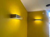 Moderne aluminium wandlamp (6x) - afbeelding 3 van  4