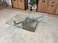 Moderne glazen salontafel - afbeelding 10 van  13