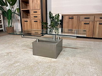 Moderne glazen salontafel - afbeelding 5 van  13