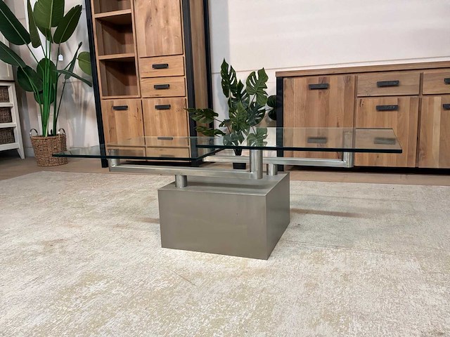 Moderne glazen salontafel - afbeelding 6 van  13