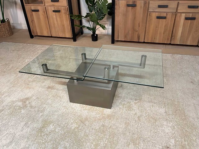 Moderne glazen salontafel - afbeelding 7 van  13