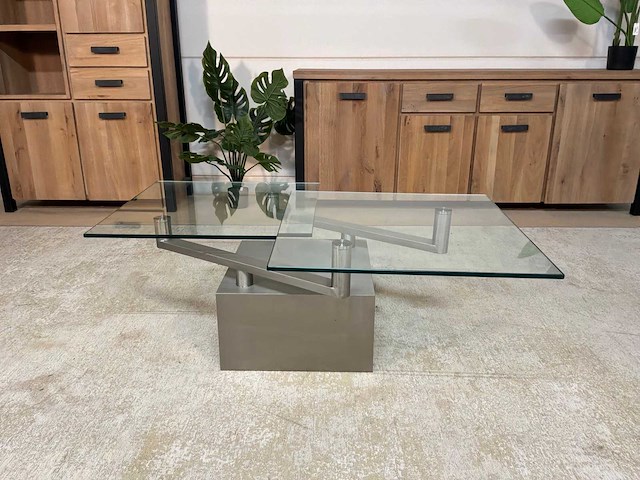 Moderne glazen salontafel - afbeelding 8 van  13