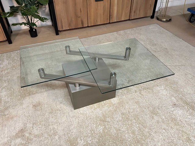Moderne glazen salontafel - afbeelding 13 van  13