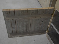 Moderne vol houten dressoir 4 laden 4 deuren afm. 250x60x80 - afbeelding 7 van  8