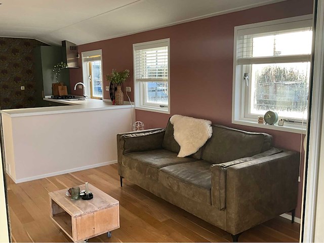 Moderne woonboot / woonark - afbeelding 5 van  45