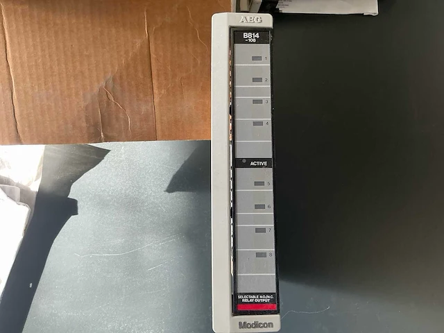 Modicon / aeg / gould plc i/o-modules – b814-108 / b827-032 – industriële automatisering - afbeelding 9 van  12