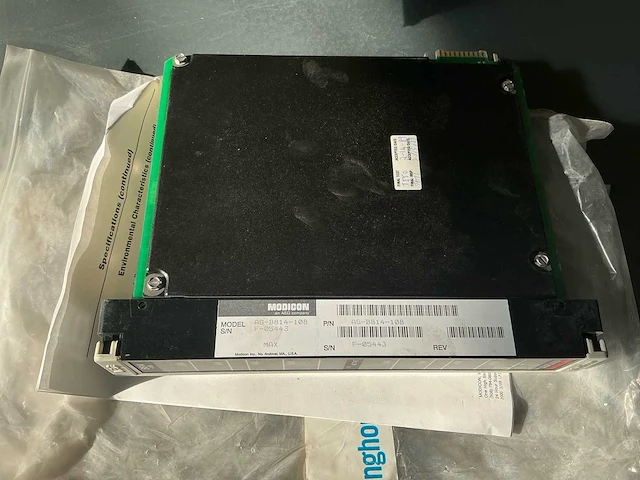 Modicon / aeg / gould plc i/o-modules – b814-108 / b827-032 – industriële automatisering - afbeelding 10 van  12