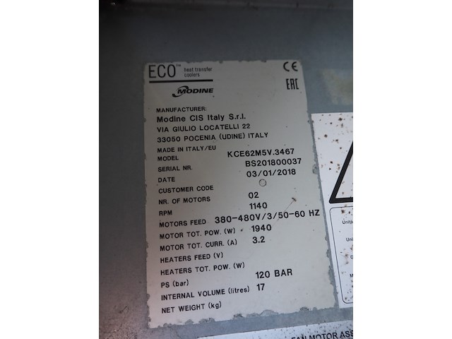 Modine - afbeelding 9 van  9