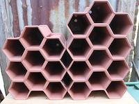 Modulair flessenrek 10-delig - afbeelding 2 van  9