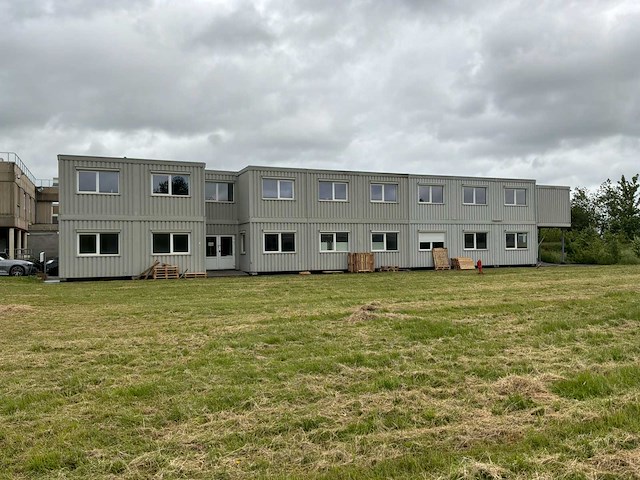 Modulair kantoorgebouw – paviljoen a4 – 536 m² op 2 verdiepingen met geïntegreerde toegangscontrole en huisautomatisering/ overige units en containers - afbeelding 1 van  55