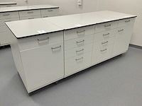 Modulair laboratorium mobiel kastje (4x) - afbeelding 1 van  3