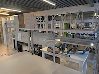 Modulaire inpaktafel met 4x werkplek - afbeelding 2 van  7