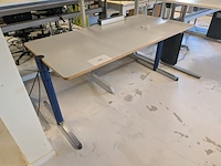 Modulaire inpaktafel met 4x werkplek - afbeelding 3 van  7