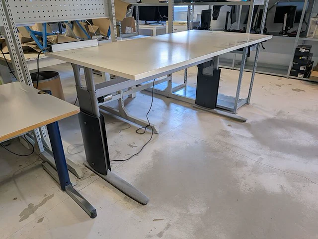 Modulaire inpaktafel met 4x werkplek - afbeelding 4 van  7