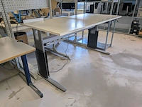Modulaire inpaktafel met 4x werkplek - afbeelding 4 van  7