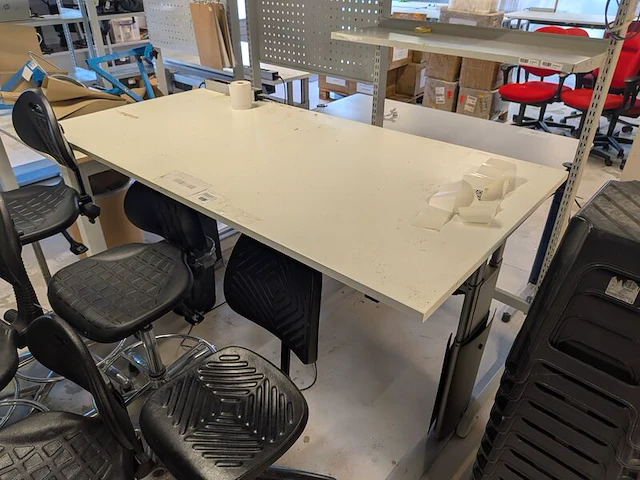 Modulaire inpaktafel met 4x werkplek - afbeelding 6 van  7