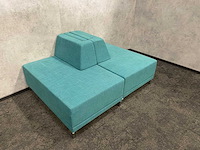 Modulaire ontvangstopstelling 4-delig groen/petrol - afbeelding 11 van  17