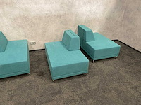 Modulaire ontvangstopstelling 4-delig groen/petrol - afbeelding 13 van  17