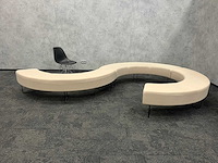 Modulaire organische sofa - beige