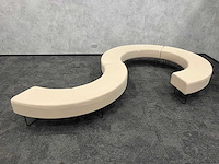 Modulaire organische sofa - beige - afbeelding 3 van  8
