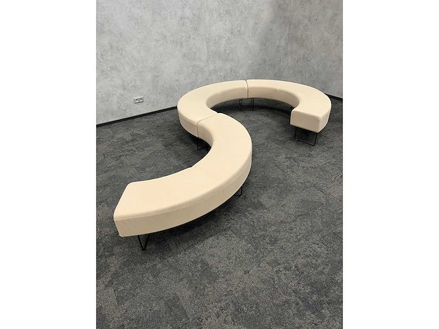 Modulaire organische sofa - beige - afbeelding 6 van  8