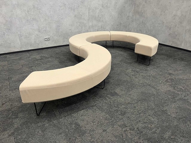 Modulaire organische sofa - beige - afbeelding 7 van  8