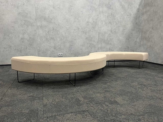 Modulaire organische sofa - beige - afbeelding 3 van  5