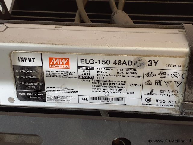 Modulaire schijnwerper voor sportvelden/hercules led flood light 120 dimmable - afbeelding 3 van  5