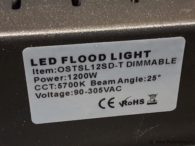 Modulaire schijnwerper voor sportvelden/led flood light ostsl12sd-t - afbeelding 5 van  7