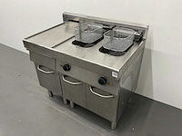 Modular - 70/70 fre 10 - dubbele friteuse met neutrale unit - afbeelding 1 van  6