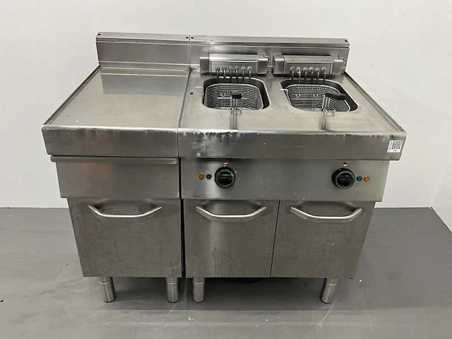 Modular - 70/70 fre 10 - dubbele friteuse met neutrale unit - afbeelding 3 van  6