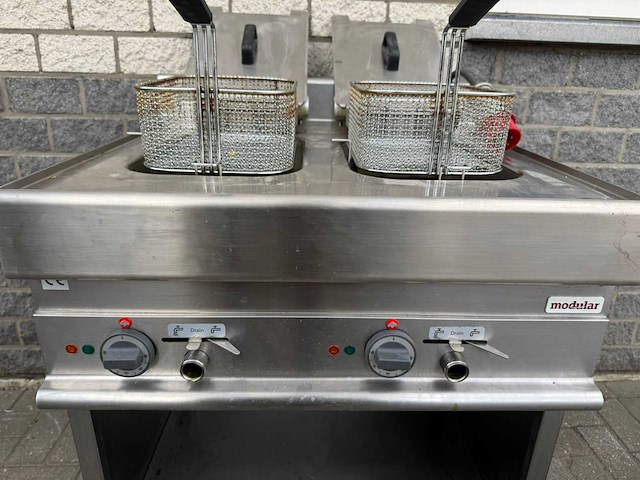 Modular - dubbel pans - friteuse - afbeelding 3 van  3