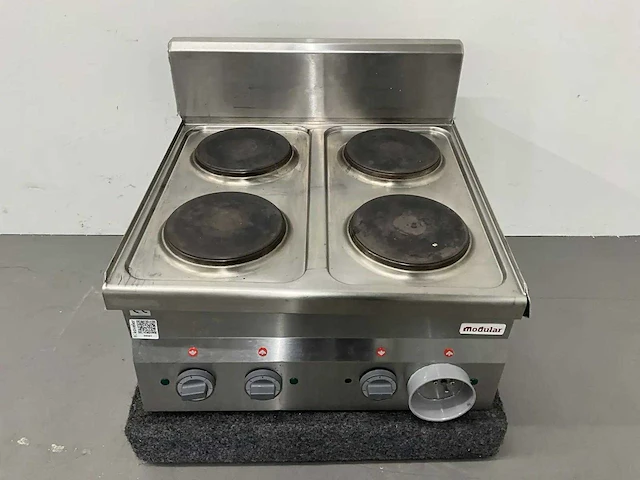 Modular - fu60/60 pce - 4-pits elektrisch fornuis - afbeelding 3 van  5