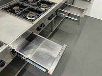 Modular - kooklijn met 3 gasfornuizen - afbeelding 4 van  4