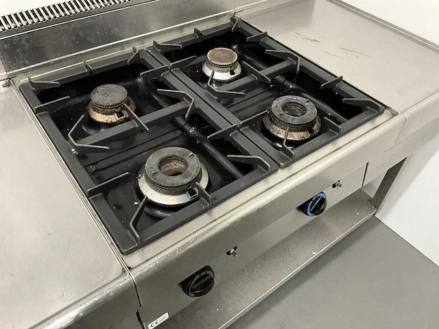 Modular - kooklijn met 3 gasfornuizen - afbeelding 6 van  9