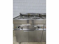 Modular - rvs frituurlijn bestaande uit 1 dubbele frituur en 1 enkele frituur - afbeelding 5 van  8