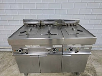 Modular - rvs frituurlijn bestaande uit 1 dubbele frituur en 1 enkele frituur - afbeelding 8 van  8