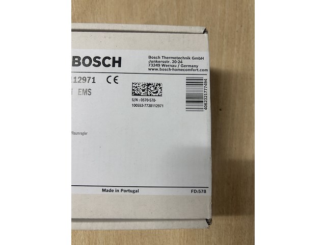 Modulerende kamerthermostaat, bosch, cr 11 h ems - afbeelding 2 van  2