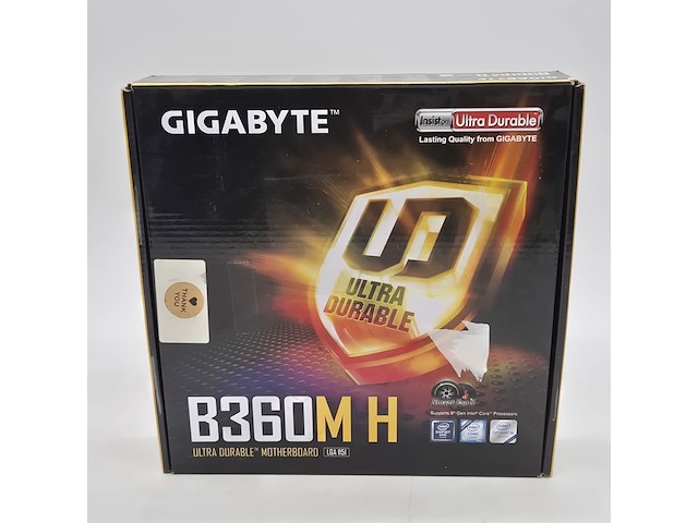 Moederbord, gigabyte, b360m h intel m.2 socket ddr4 - afbeelding 2 van  7