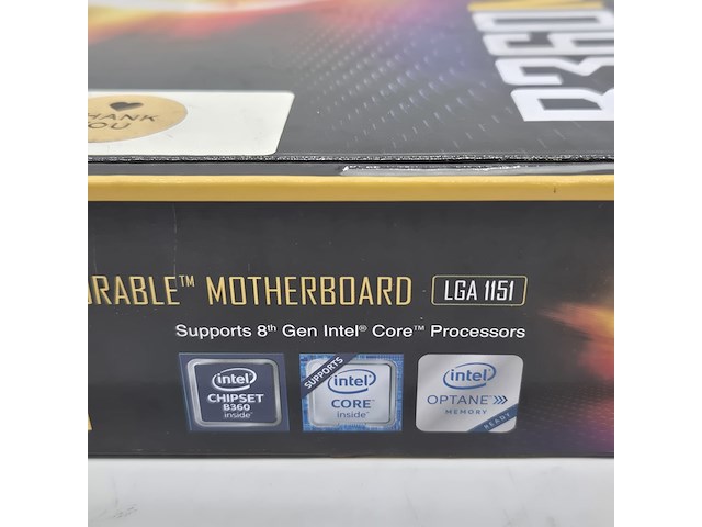 Moederbord, gigabyte, b360m h intel m.2 socket ddr4 - afbeelding 6 van  7