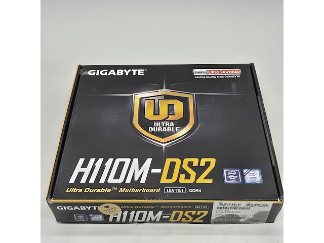 Moederbord, gigabyte, h110m-ds2 intel sata ddr4 - afbeelding 7 van  7